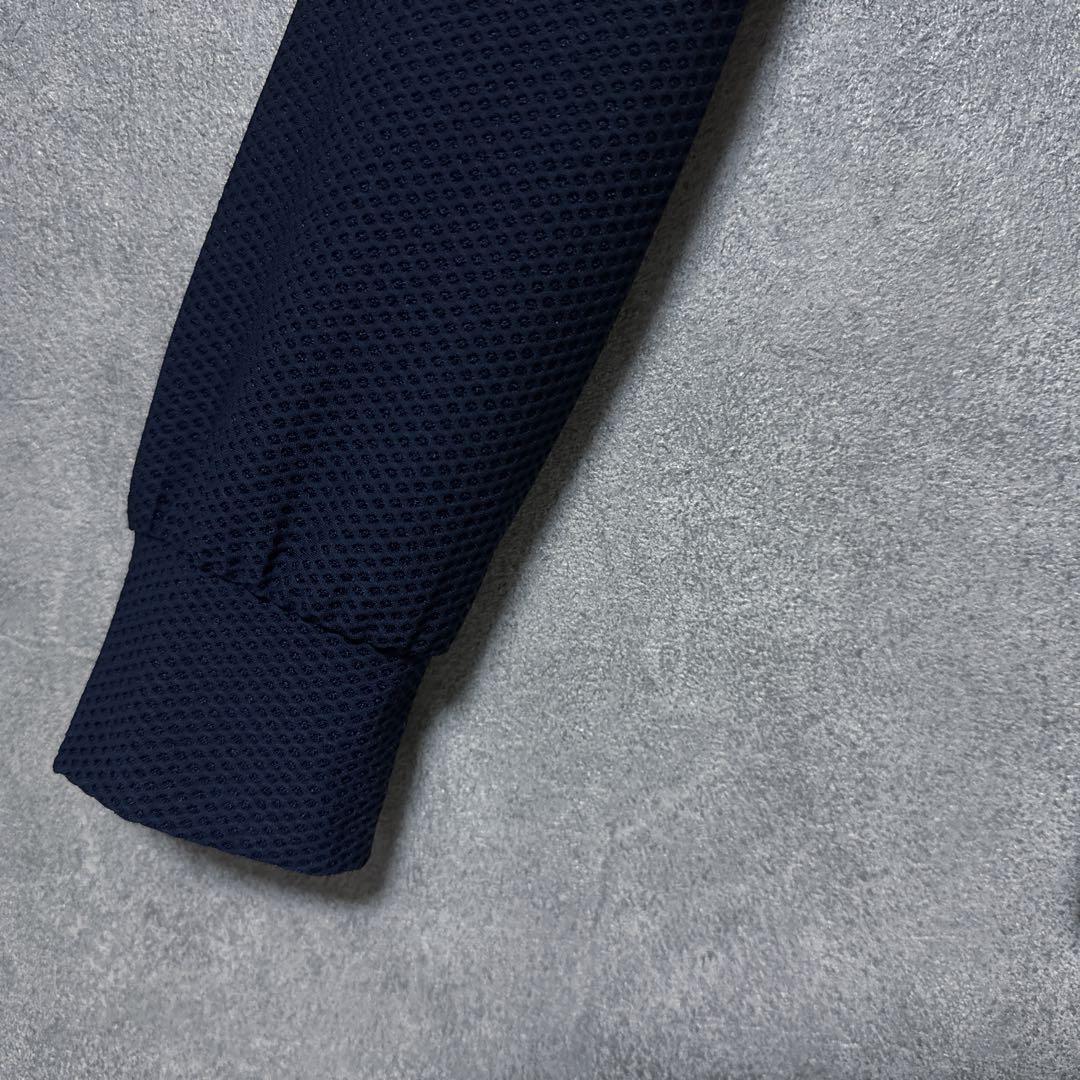 mutaMARINE ムータマリン バックロゴ メッシュ ジップ パーカー 長袖