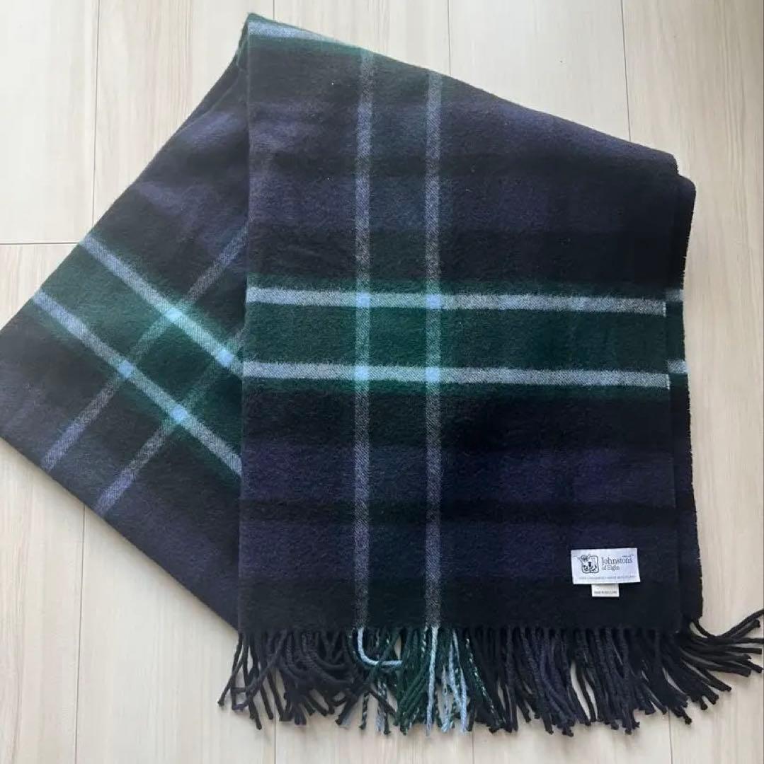 ジョンストンズ Johnstons100%大判カシミヤ ストール Baird