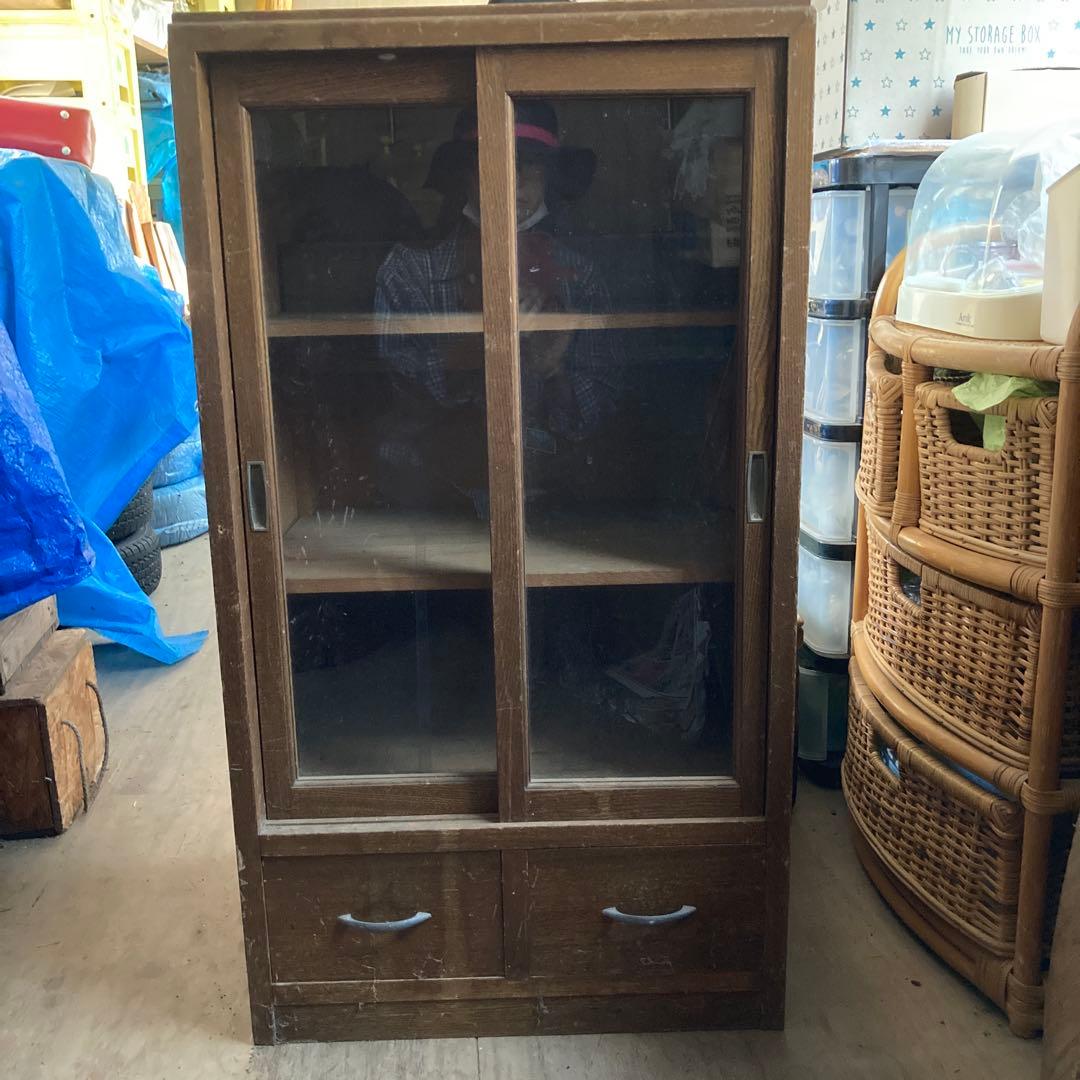 木製キャビネット アンティーク