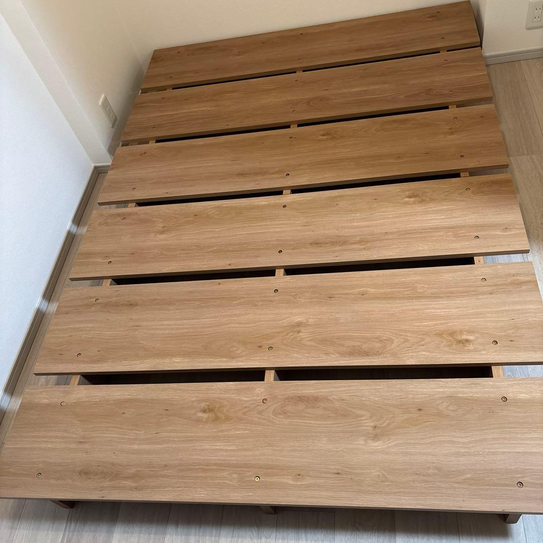 【8/30まで出品】LOWYAセミダブル ベッドフレーム