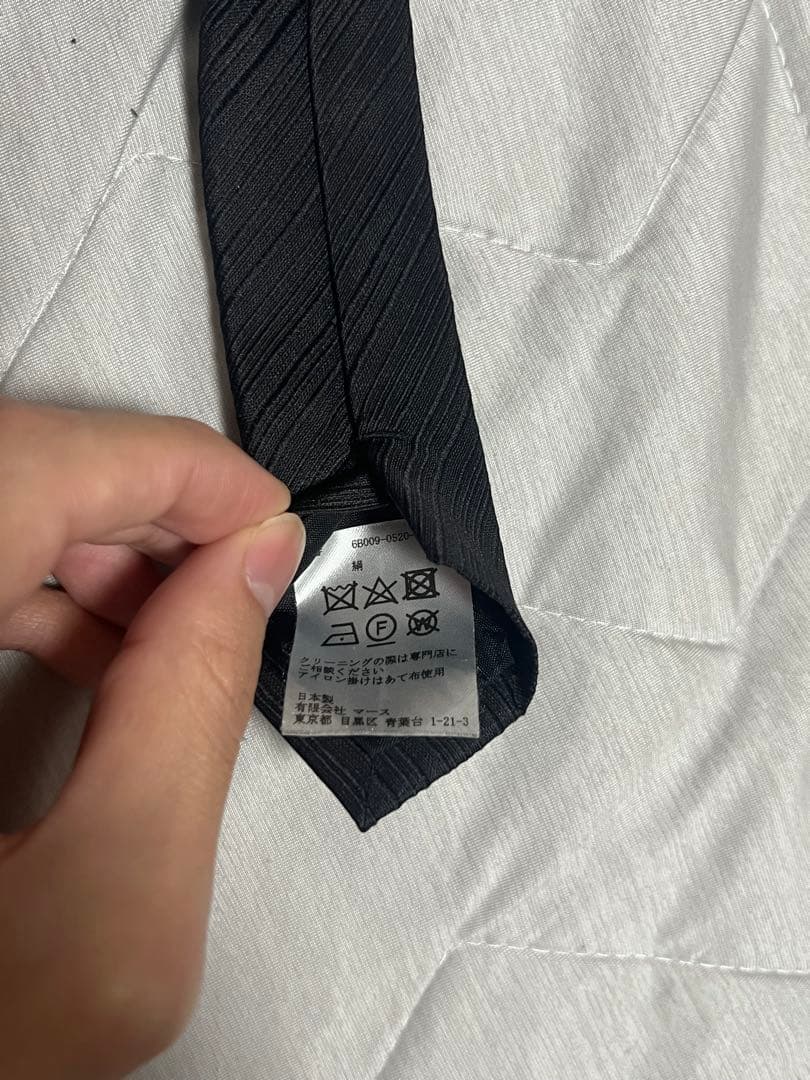 【美品】 SHADOW REGIMENTAL NECK TIE サリバン黒タイ