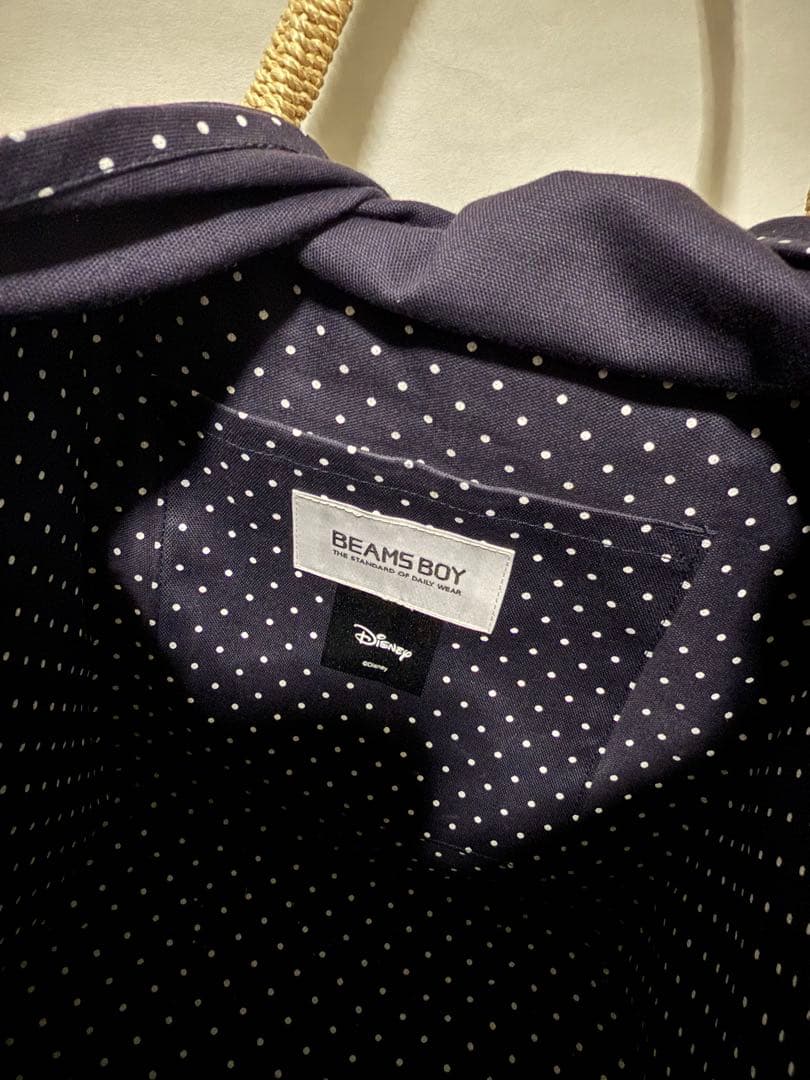 BEAMS BOY × Disney かごバッグ