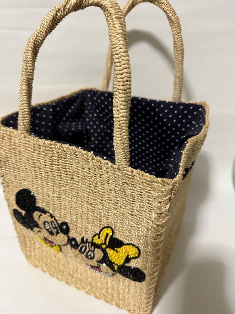 BEAMS BOY × Disney かごバッグ