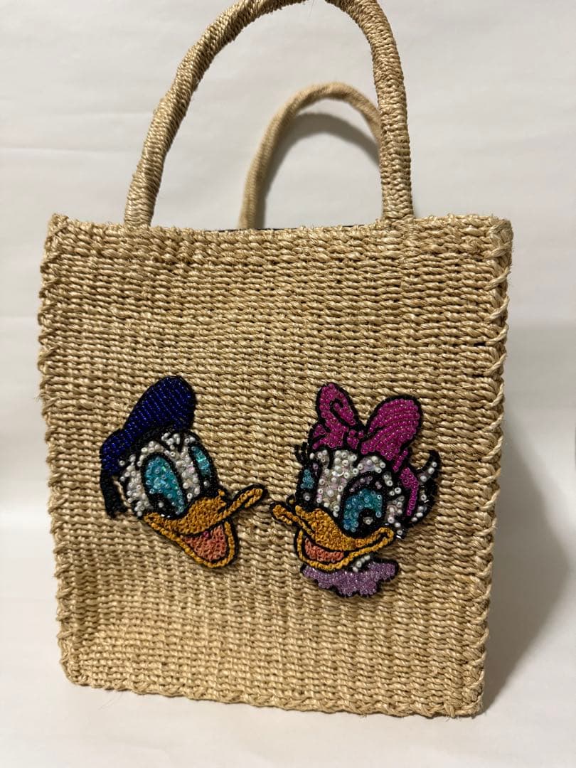 BEAMS BOY × Disney かごバッグ