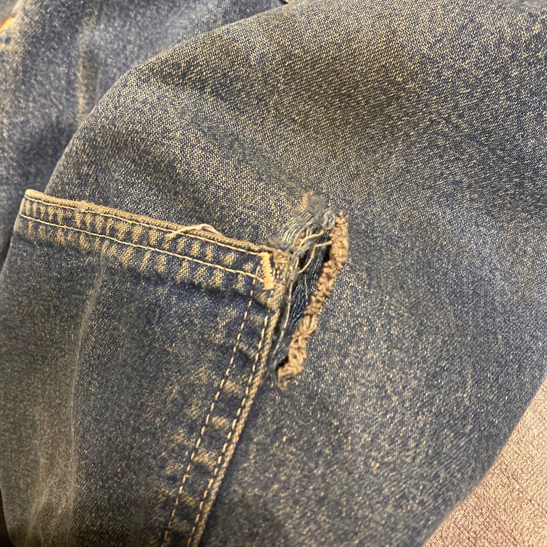 80's usa製 Carhartt ミシガンチョア デニムカバーオール