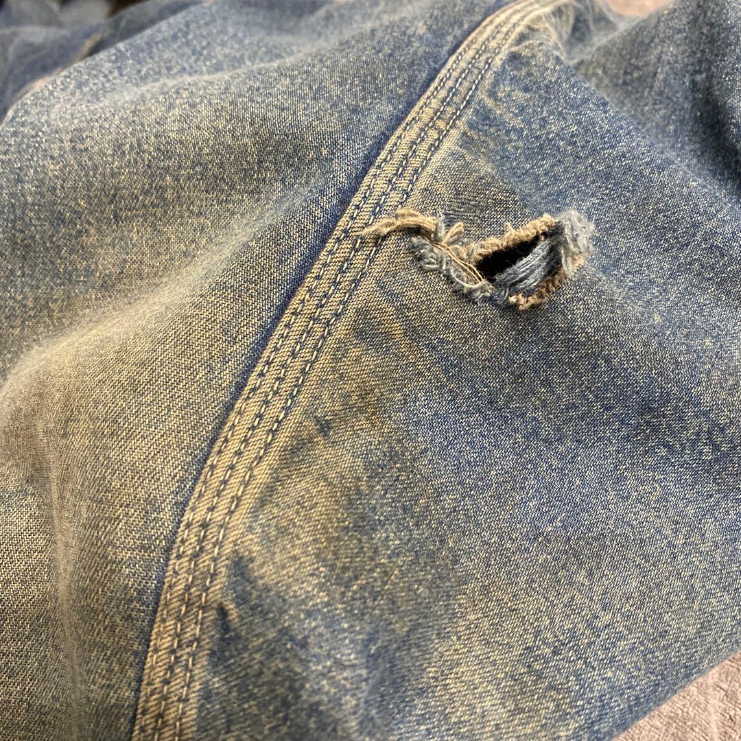 80's usa製 Carhartt ミシガンチョア デニムカバーオール