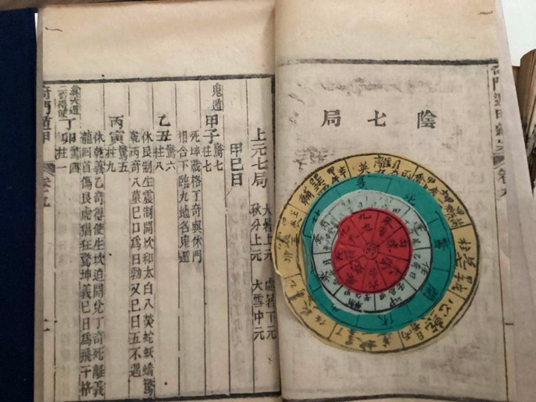 【希少本】奇門遁甲統宗大全　全6冊