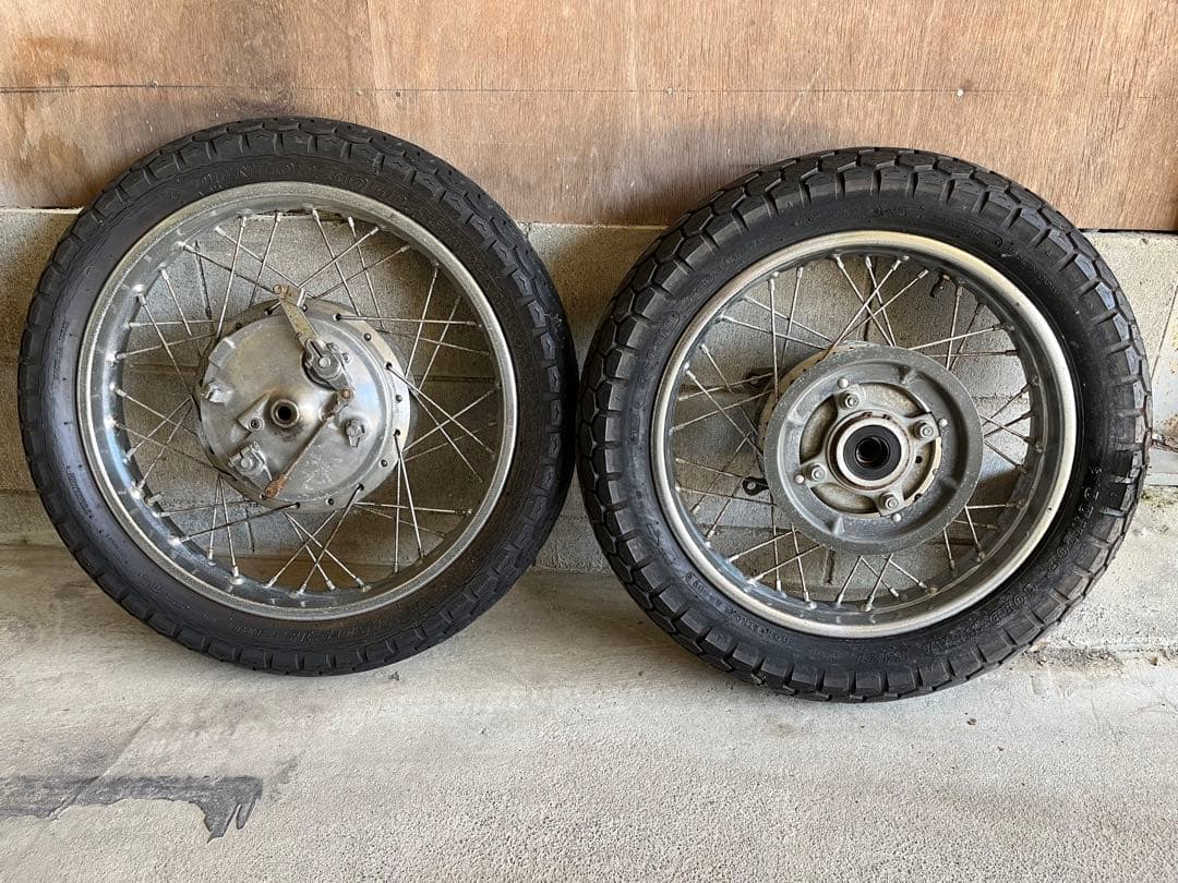 CM250Ｔの前後足回りセット