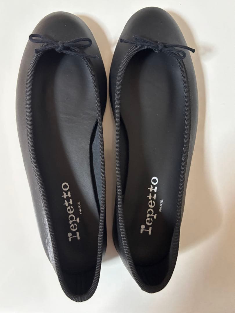 レペット LILI バレエシューズ BALLGOM Noir 37 フラット
