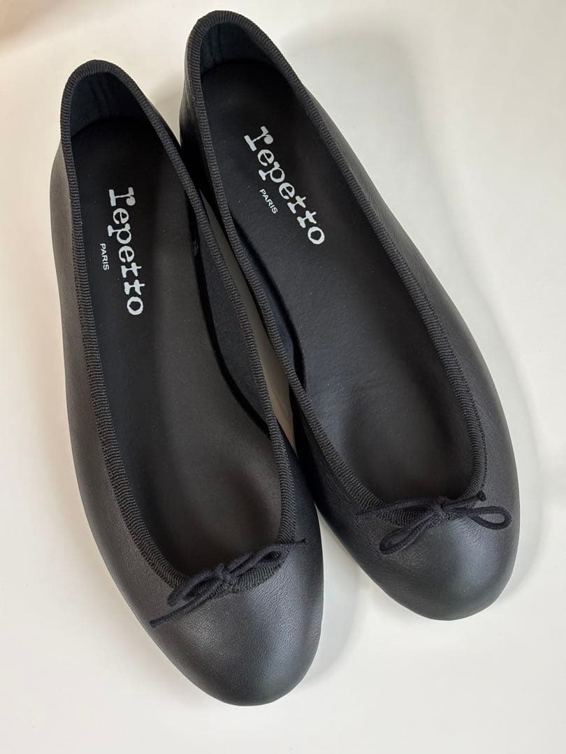 レペット LILI バレエシューズ BALLGOM Noir 37 フラット