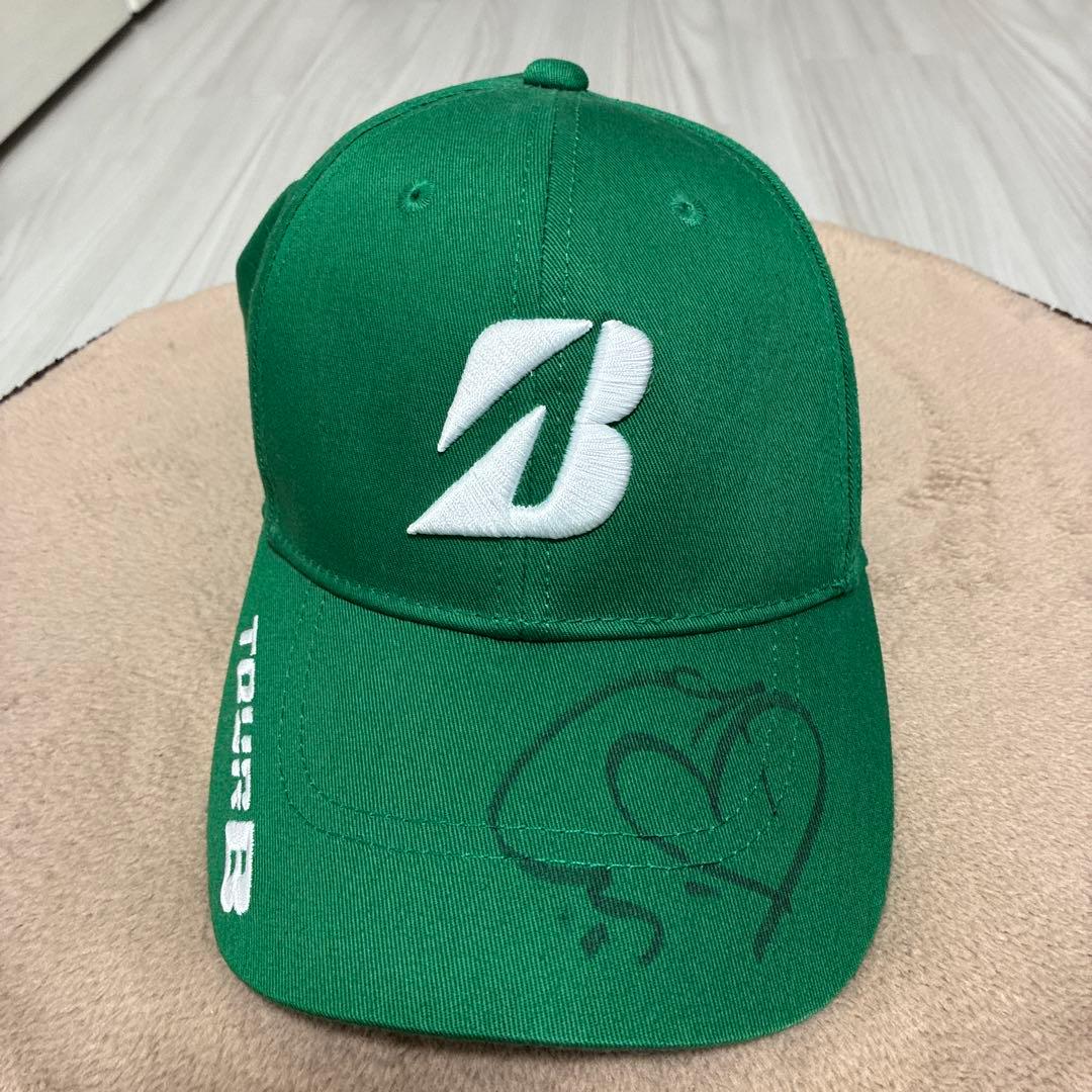 ブリヂストン ツアーB キャップ サイン入り