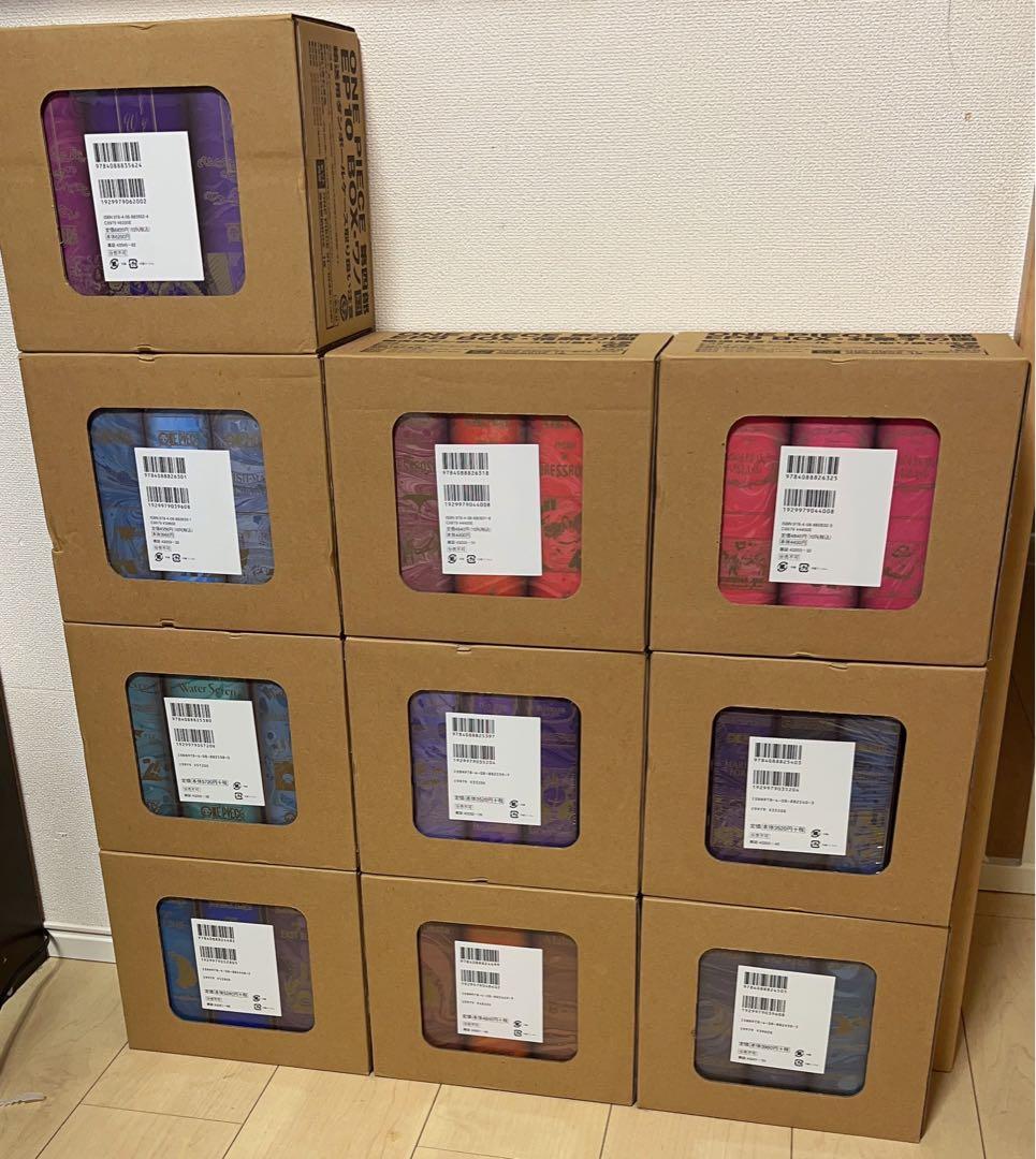 【ファン必見 : 輸送箱未開封】 ワンピース 単行本BOXまとめ売り