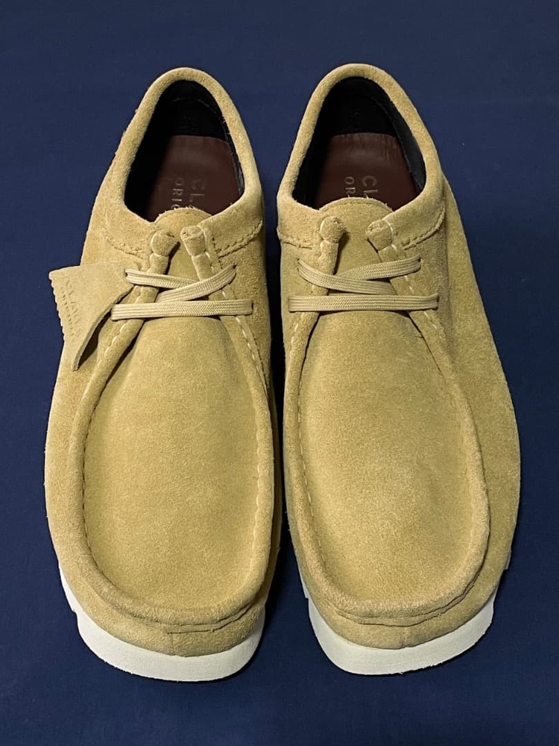 クラークス ワラビー ゴアテックス メープルスエード 26cm