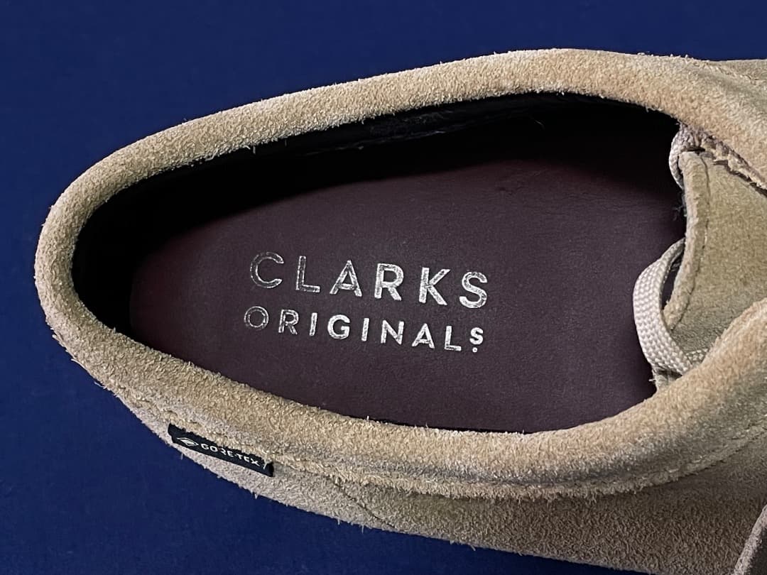 クラークス ワラビー ゴアテックス メープルスエード 26cm