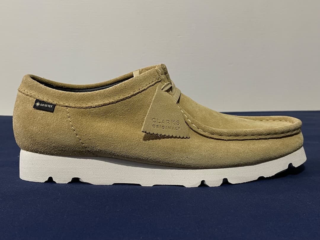 クラークス ワラビー ゴアテックス メープルスエード 26cm