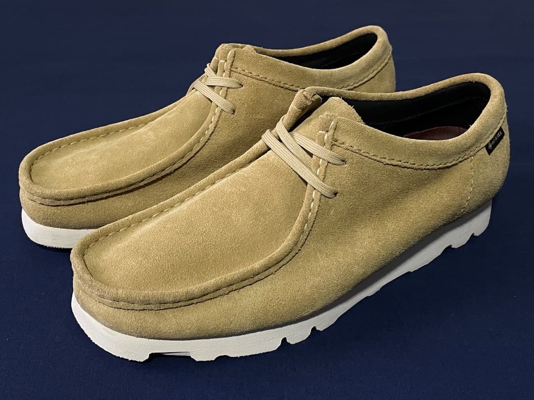 クラークス ワラビー ゴアテックス メープルスエード 26cm