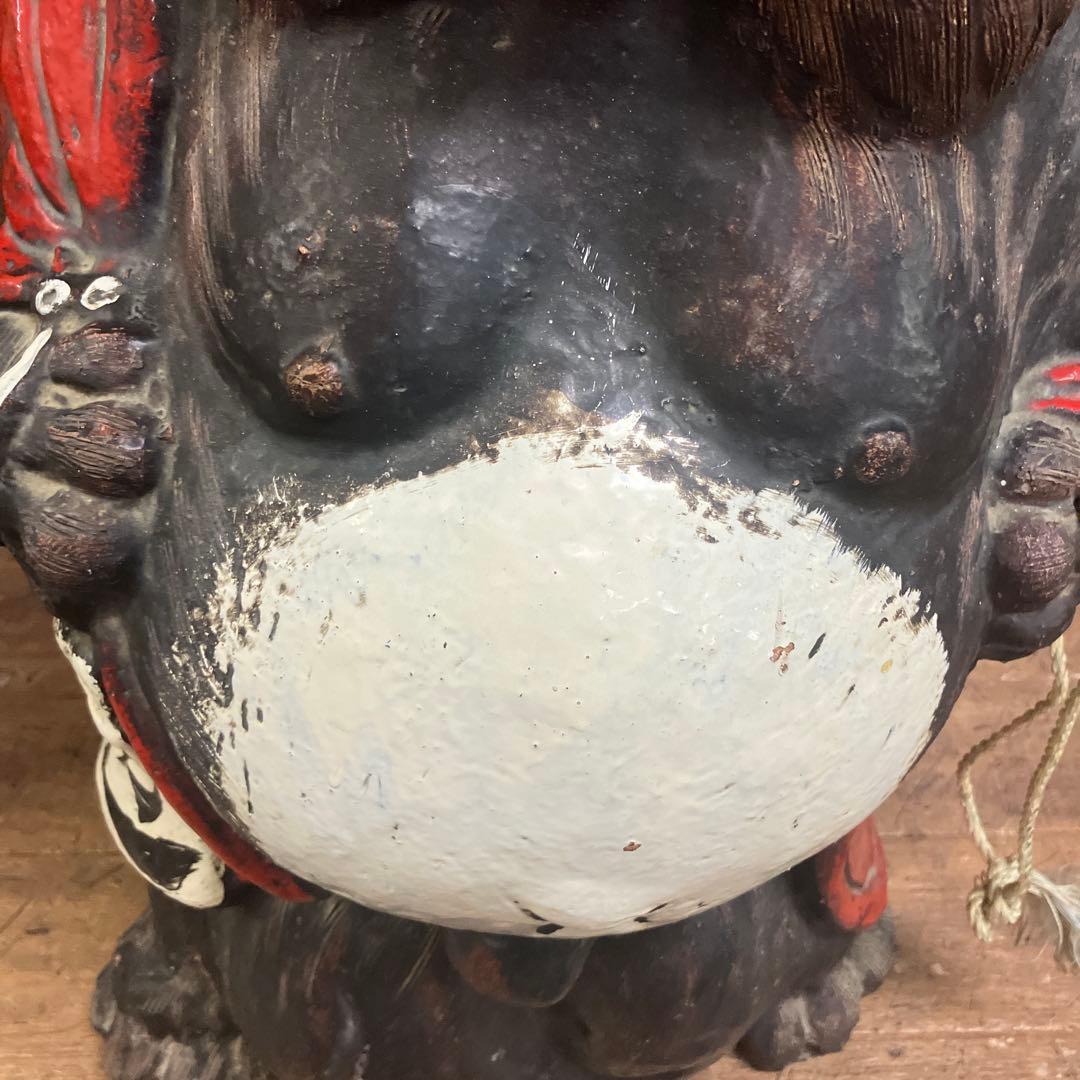 昭和レトロ 狸の置物 タヌキ 狸 大型 古民具 古民家 古道具 縁起物 置物