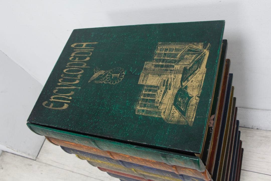 ブックチェスト　キャビネット アンティーク　antique Book BOX