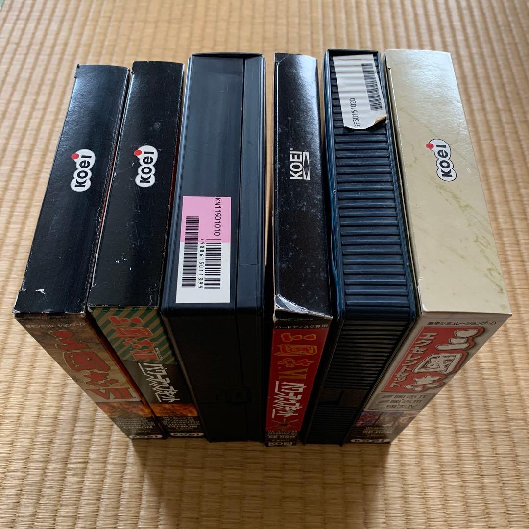 三國志　三国志演義　ゲーム６点セット　CD-ROM フロッピー