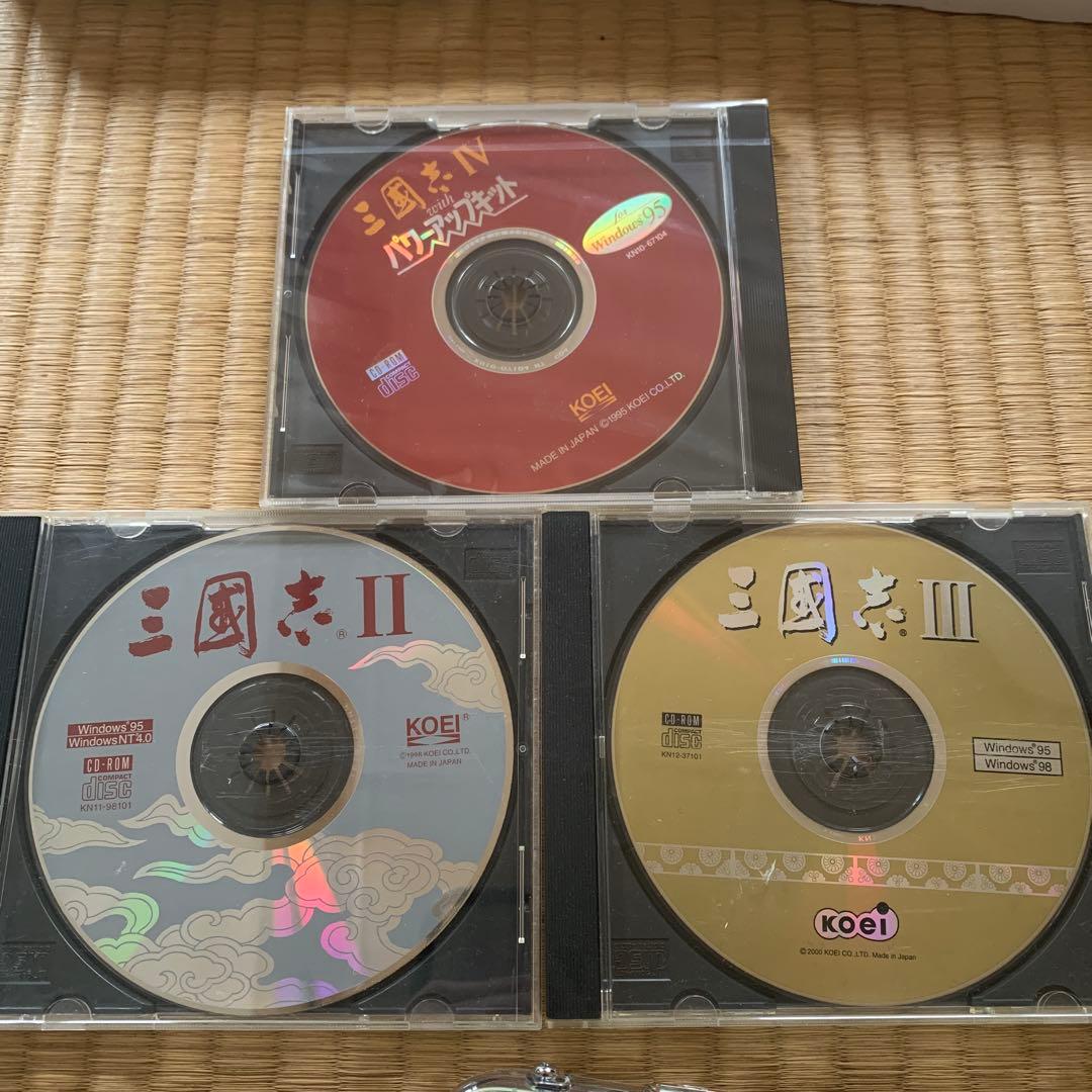 三國志　三国志演義　ゲーム６点セット　CD-ROM フロッピー