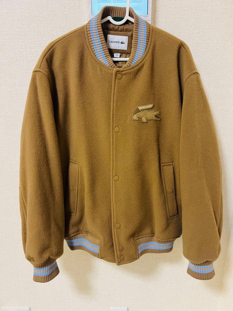 ラコステ　ウールバーシティジャケット