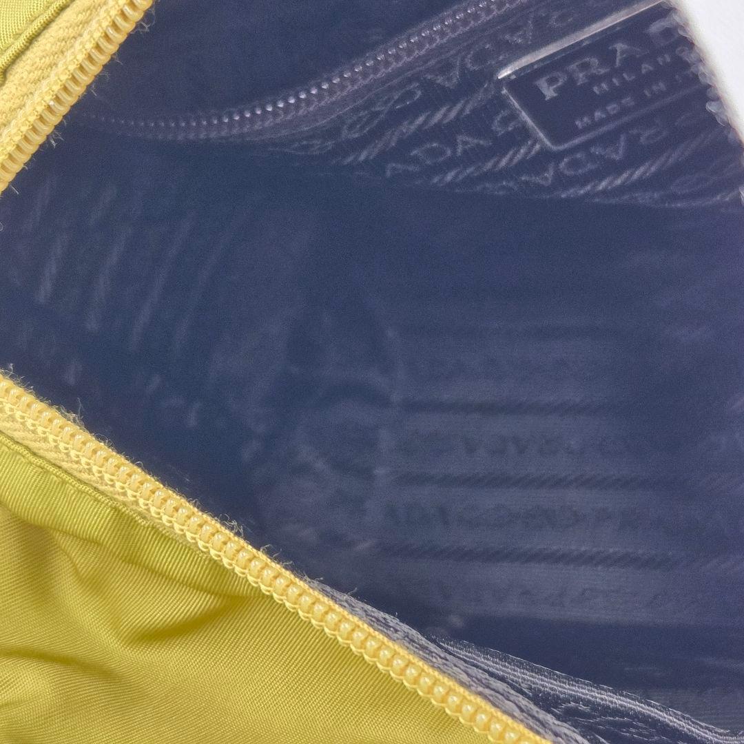 【美品】PRADA プラダ テスートナイロン　トートバッグ オリーブグリーン