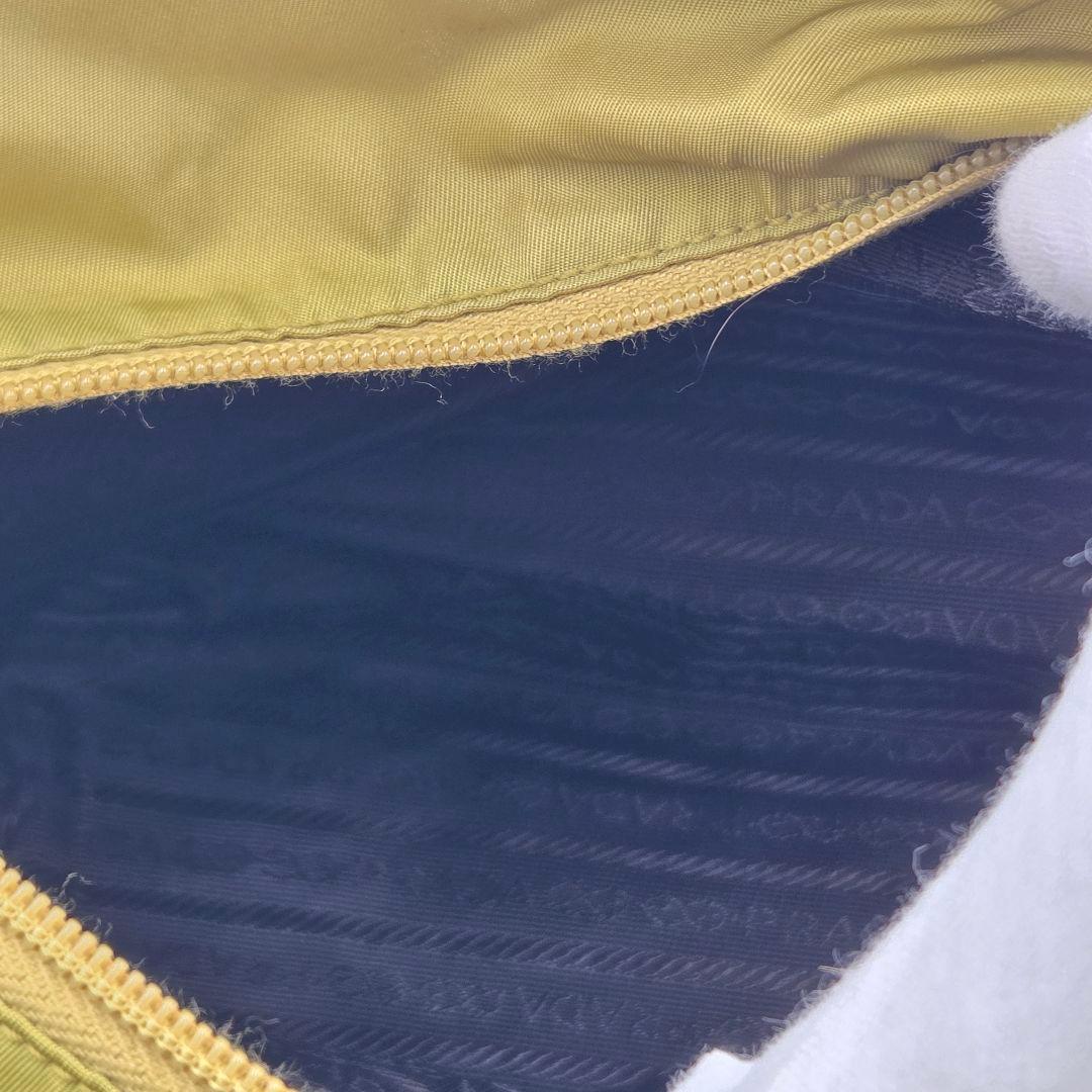 【美品】PRADA プラダ テスートナイロン　トートバッグ オリーブグリーン