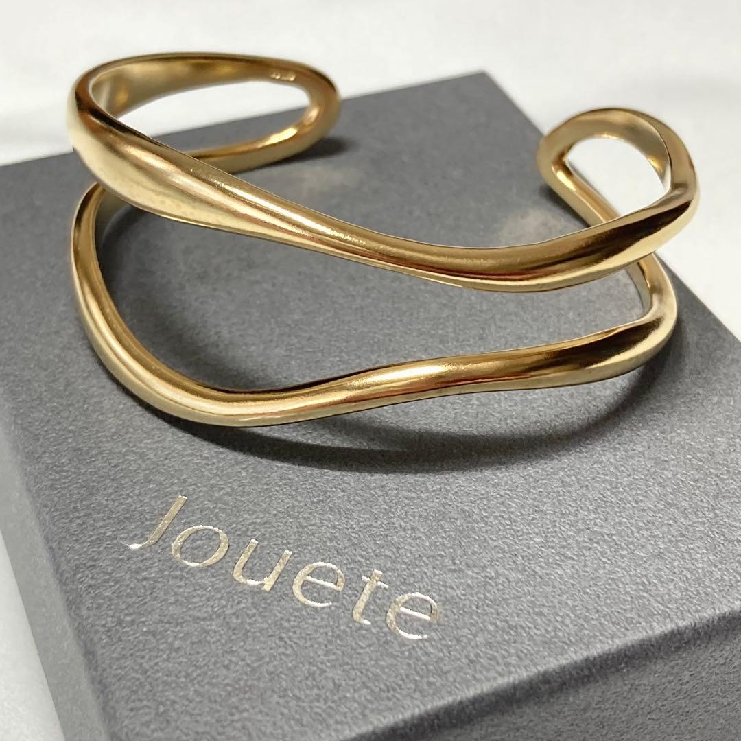 Jouete ダブルラインバングル ゴールド ニッケルフリー 美品