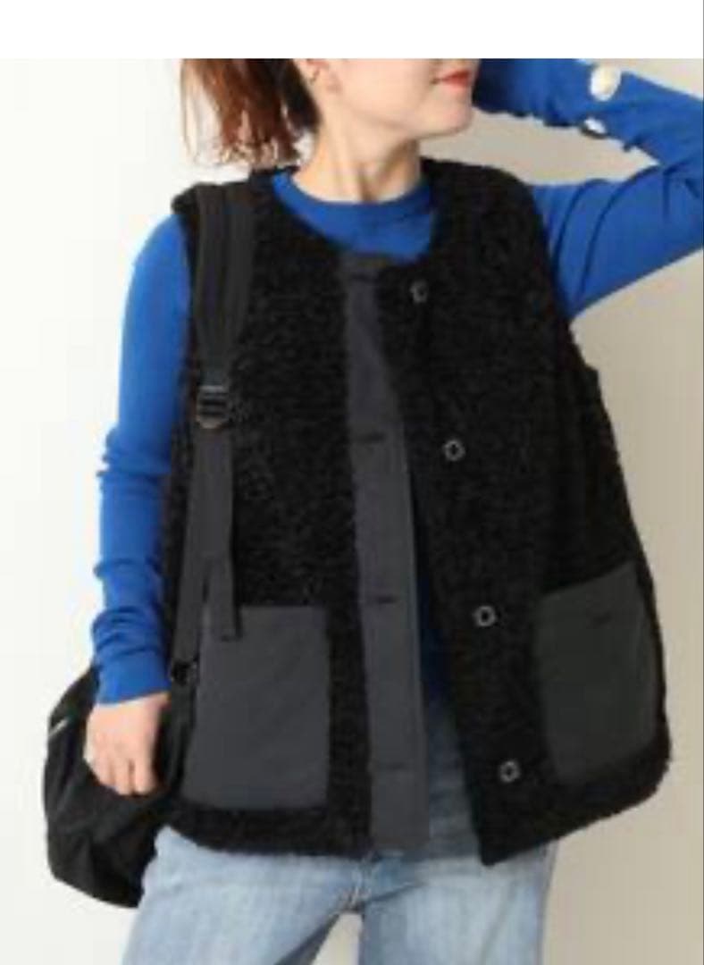 Barbour ブラック ベスト UK12