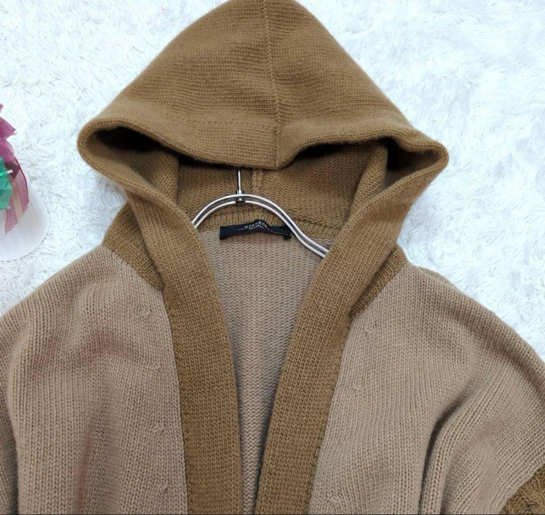 MaxMaraバージンウール100％★柔らかニットカーディガン★