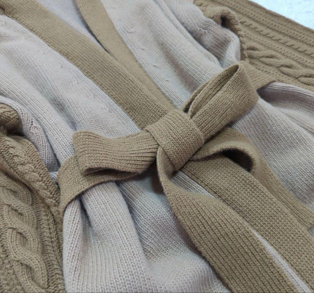 MaxMaraバージンウール100％★柔らかニットカーディガン★