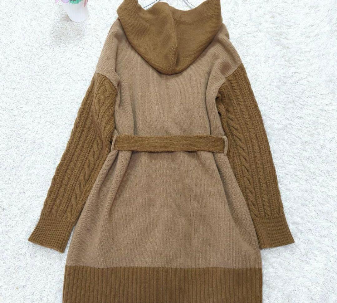 MaxMaraバージンウール100％★柔らかニットカーディガン★