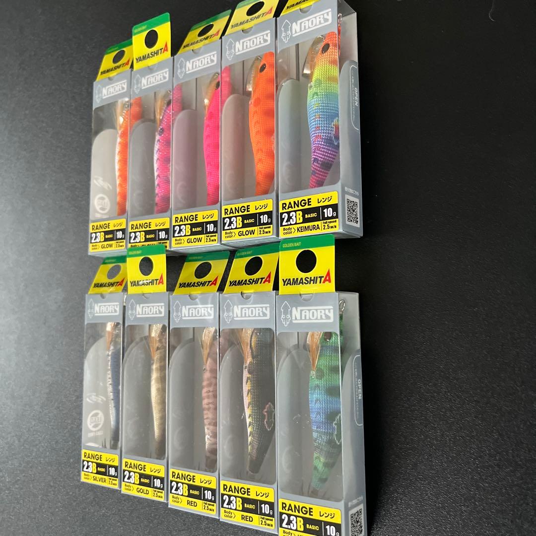 ヤマシタ　エギ　ナオリー　2.3号　ベーシック・　新品未使用品10本セット