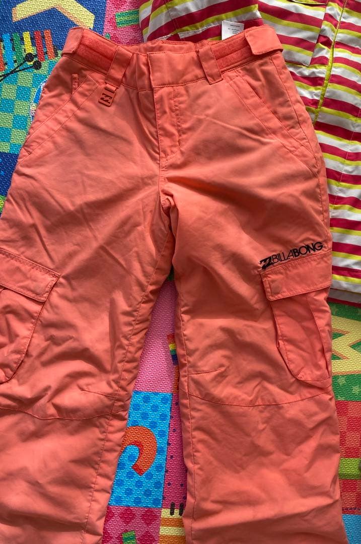 ビラボン　ミズノ　レディース　小柄　スノボーウェア　スキーウェア　上下セット