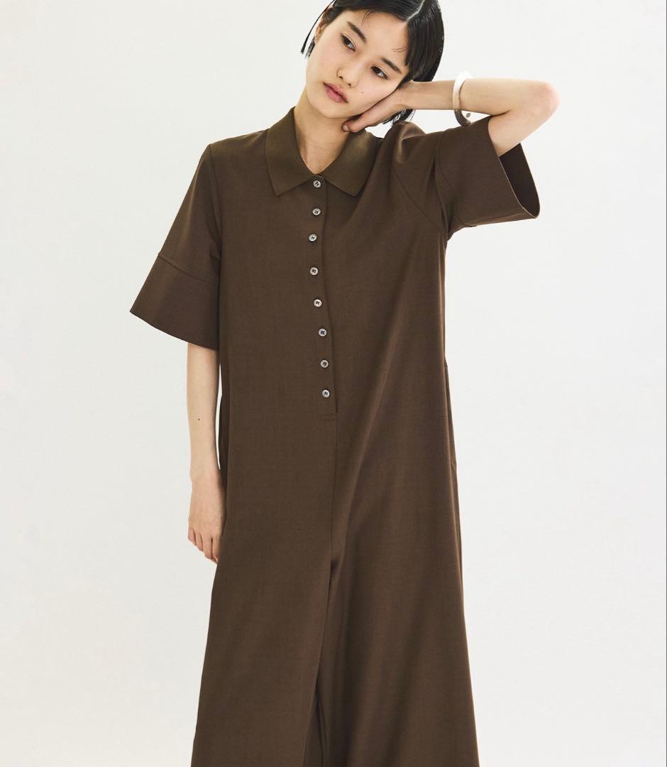 ADAM ET ROPE ポロシャツオールインワン