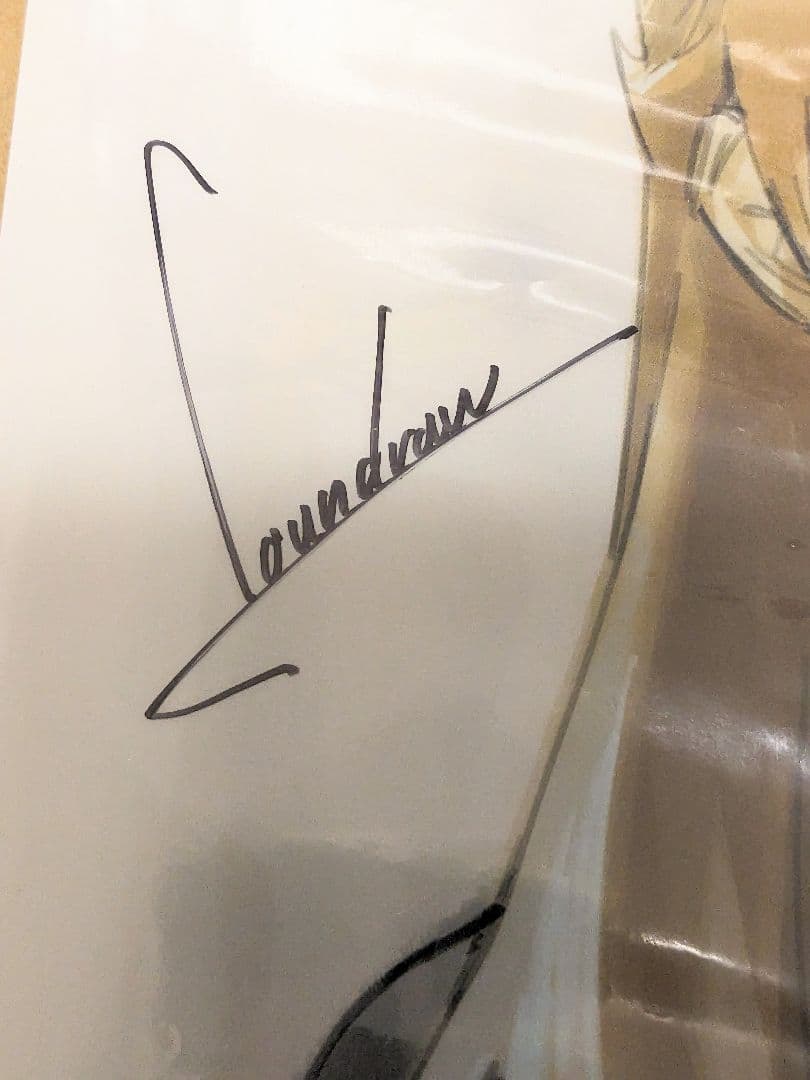 サマーゴースト loundraw 監督 直筆サイン入り クリアファイル