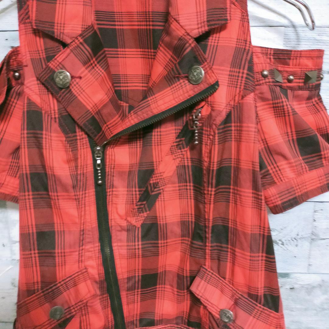 ALGONQUINS アルゴンキン チェック ワンピース ロック フリル