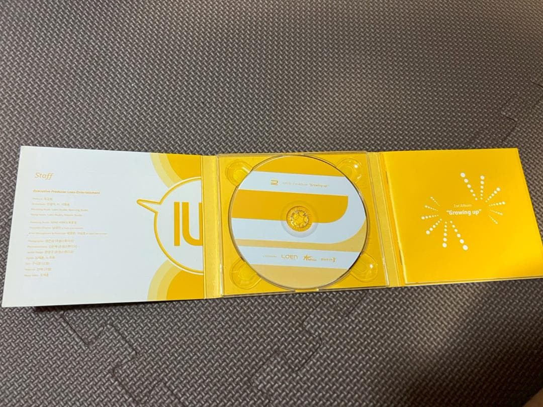 IU Growing up CD 1st album アルバム　アイユー