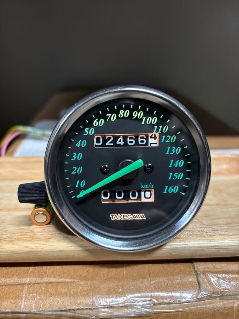 美品！送料込！TAKEGAWA 武川 スピードメーター