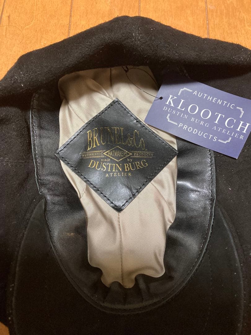 BRUNEL&Co. HATMAKERS DEER SUEDEキャスケット