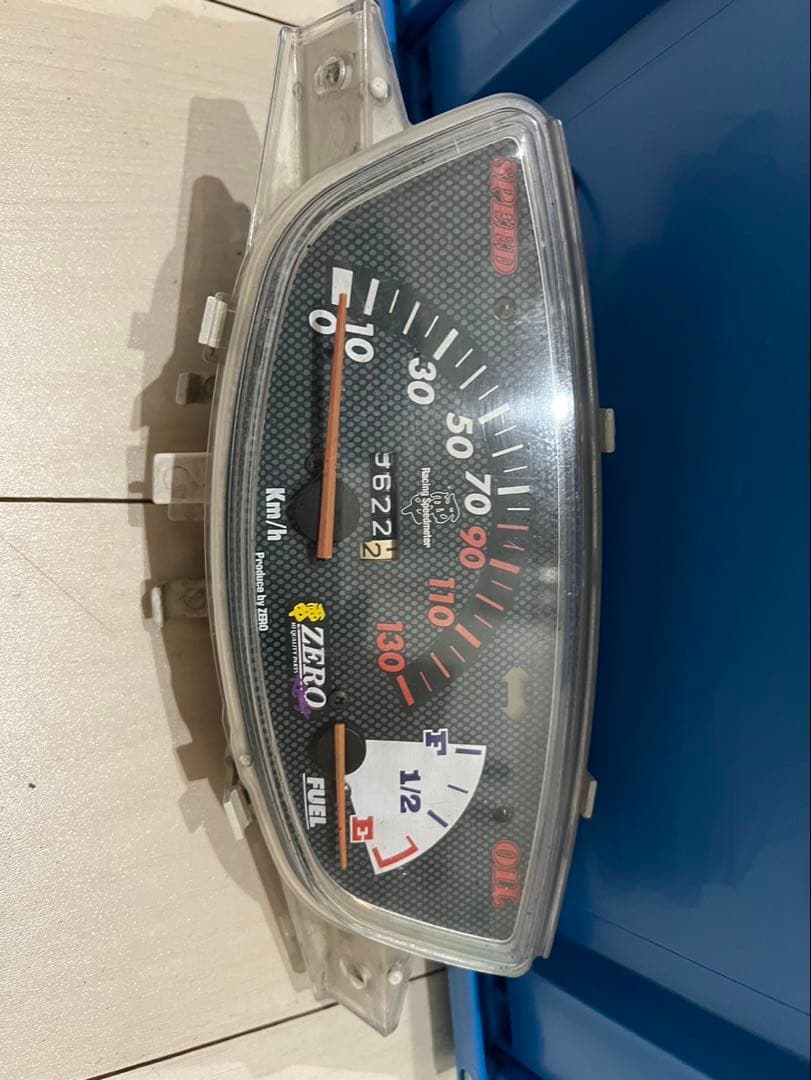 ライブディオ　メーター　ZERO カーボン120キロ　動作確認済み