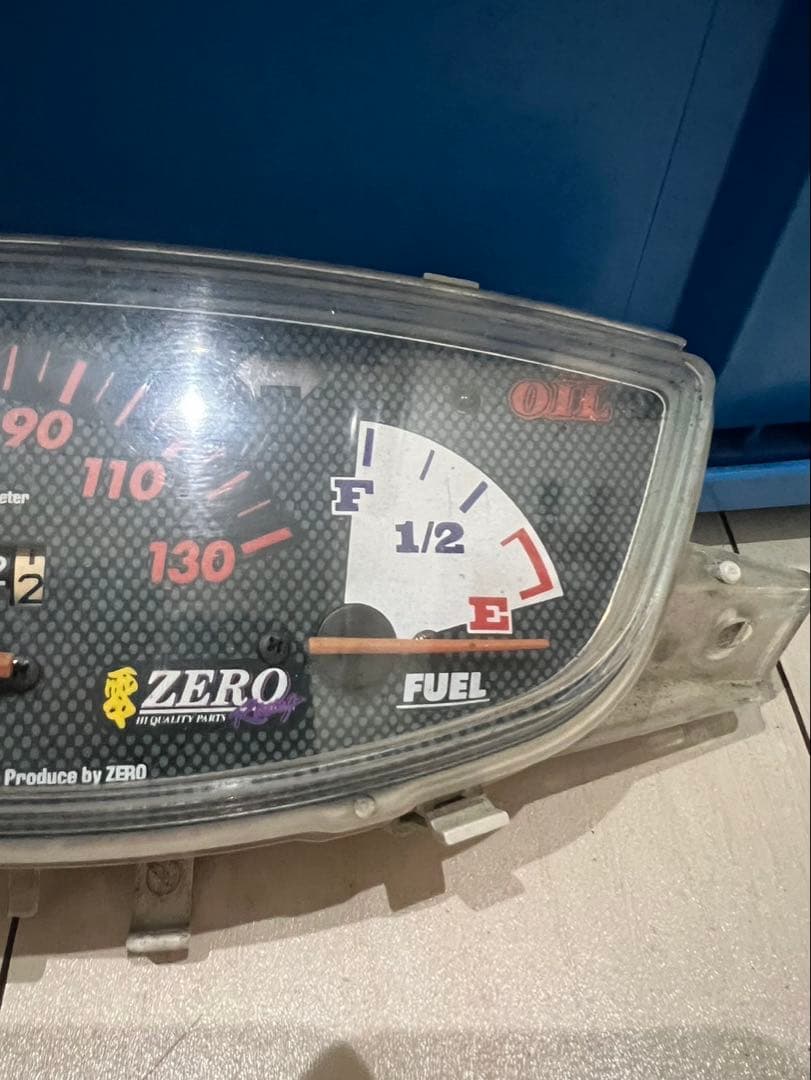 ライブディオ　メーター　ZERO カーボン120キロ　動作確認済み