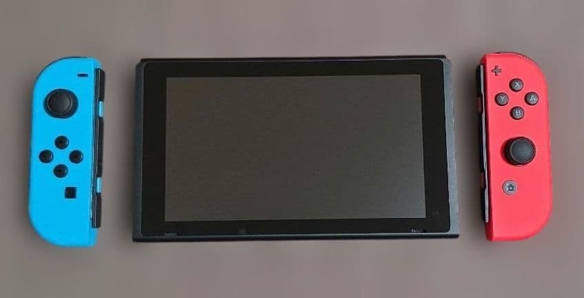 【美品】Nintendo Switch 青/赤 ニンテンドースイッチ 任天堂