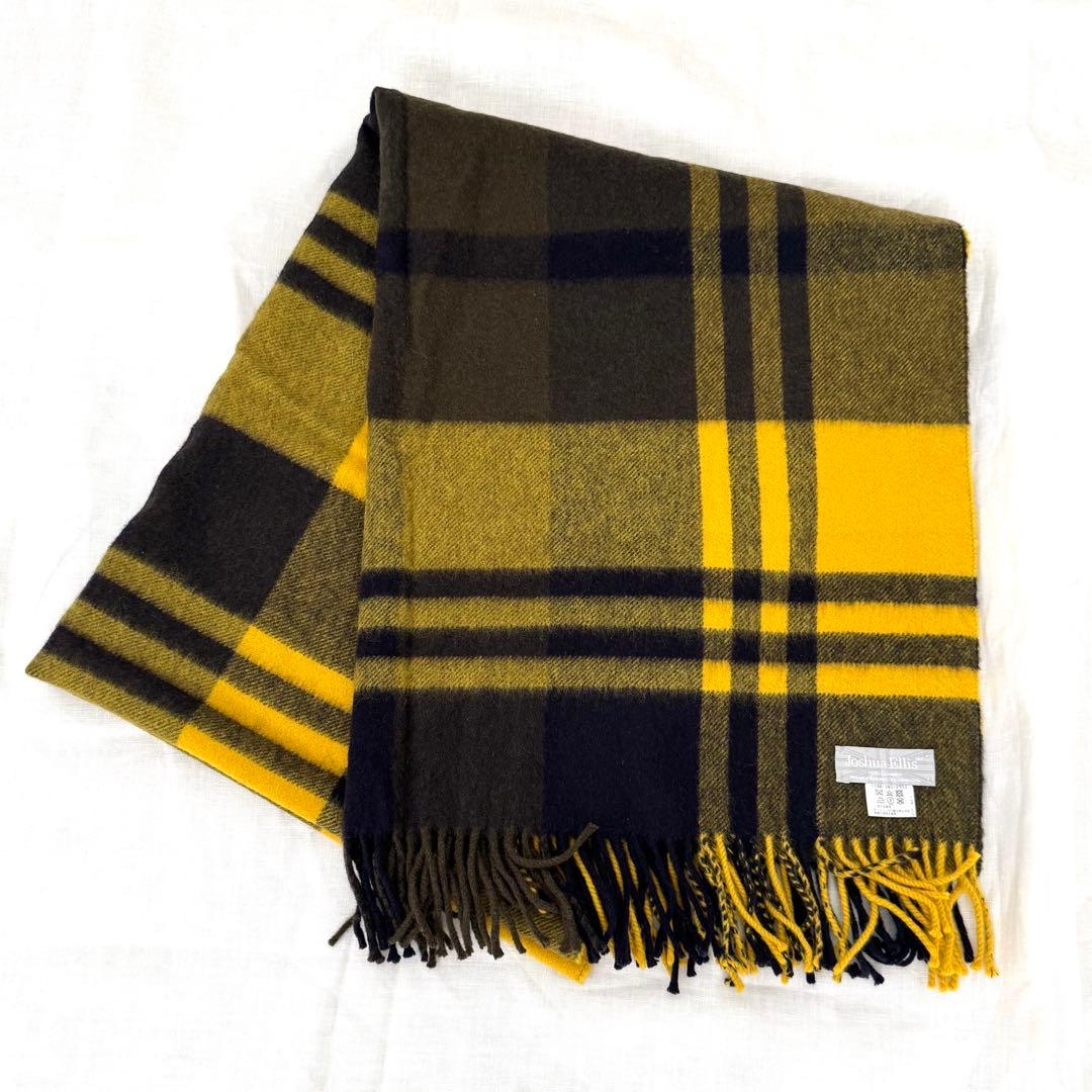 Joshua Ellis【ジョシュア エリス】 正規品 大判カシミアストール