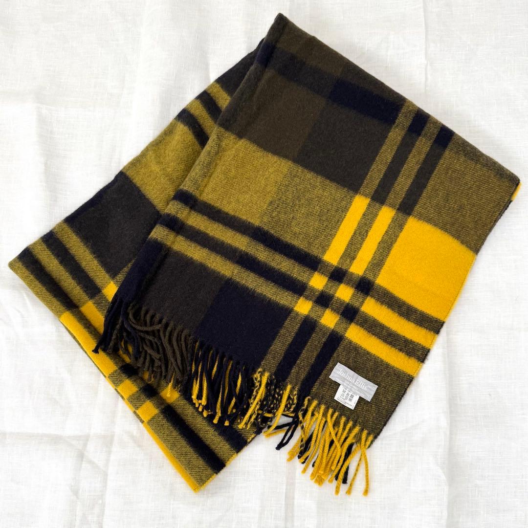 Joshua Ellis【ジョシュア エリス】 正規品 大判カシミアストール