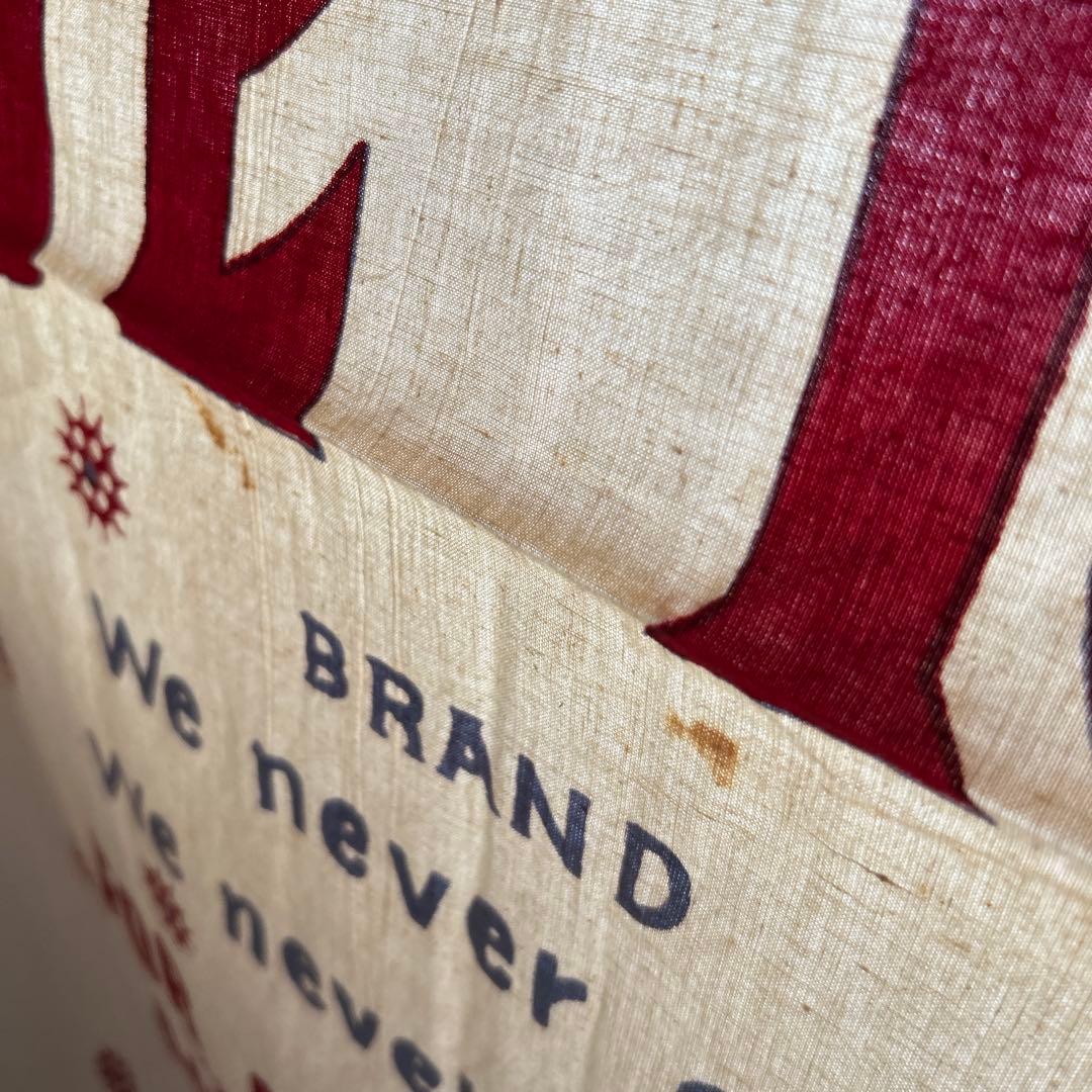 BLUE BLUE ペイズリー柄　レア　壁掛け　タペストリー大判　HRM サラサ