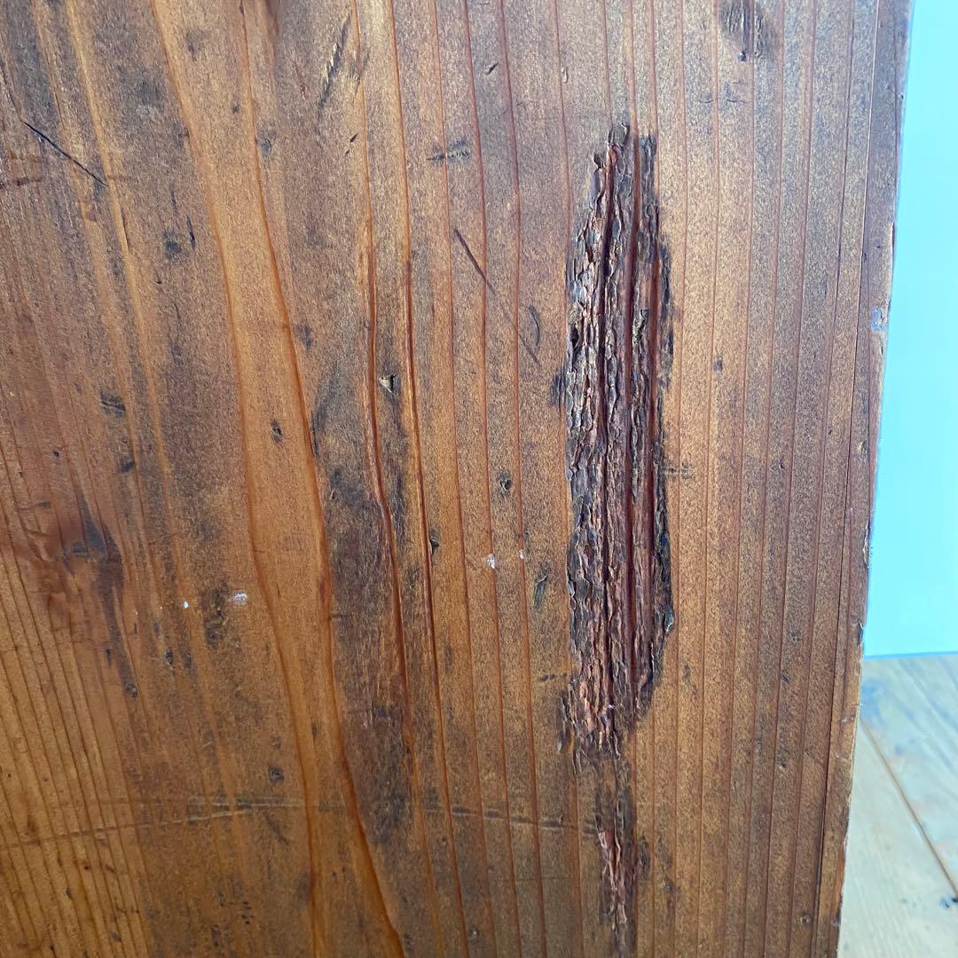 アンティーク チェスト 棚 本棚 食器棚 無垢材 z857