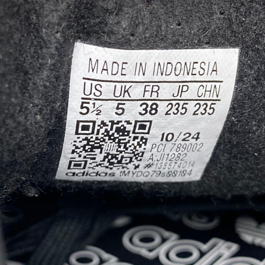 未使用 adidas SL 72 ブラック 23.5 アディダス 黒 23.5