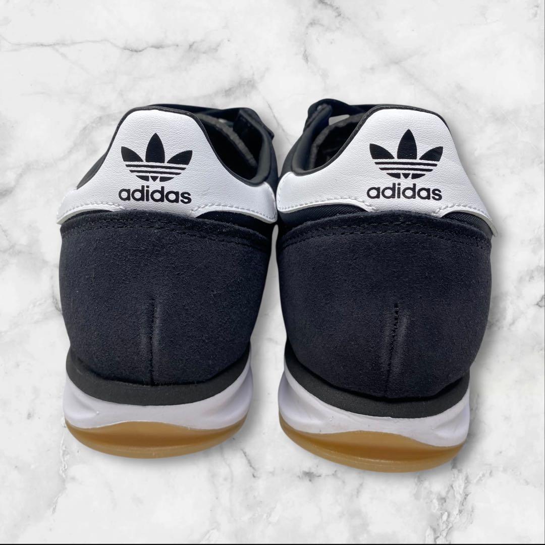 未使用 adidas SL 72 ブラック 23.5 アディダス 黒 23.5