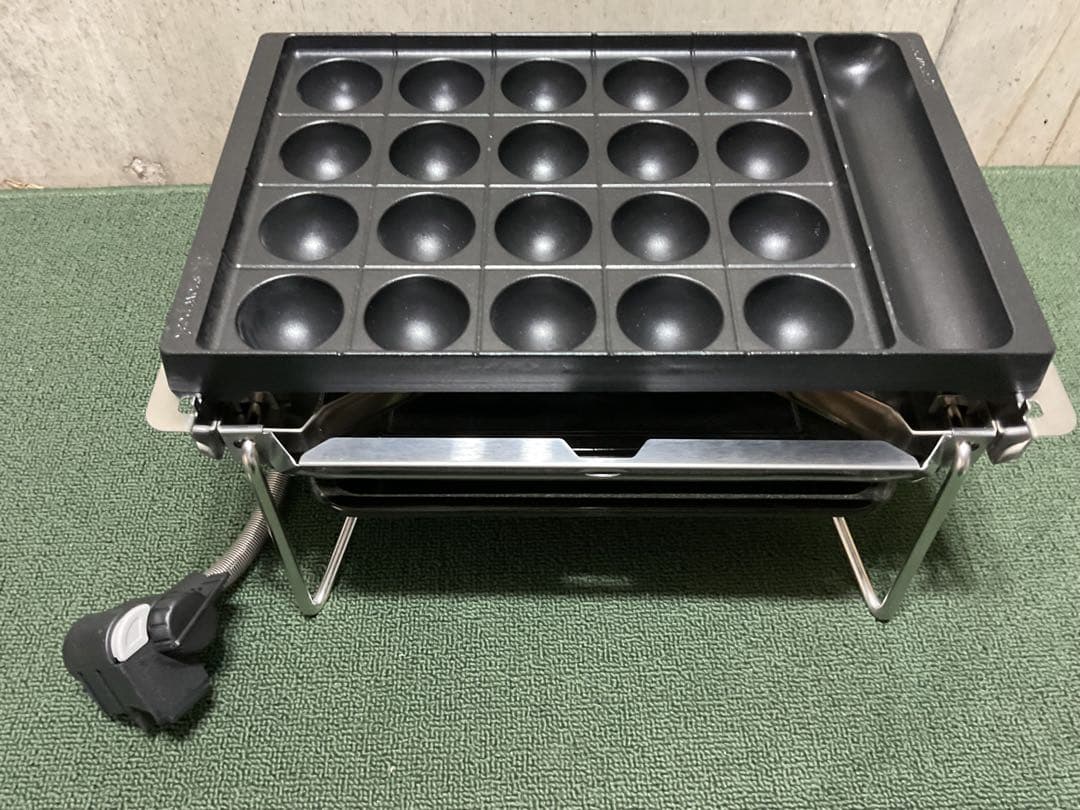 美品 雪峰苑 ＆ 入手困難 たこ焼きプレート スノーピーク  peak